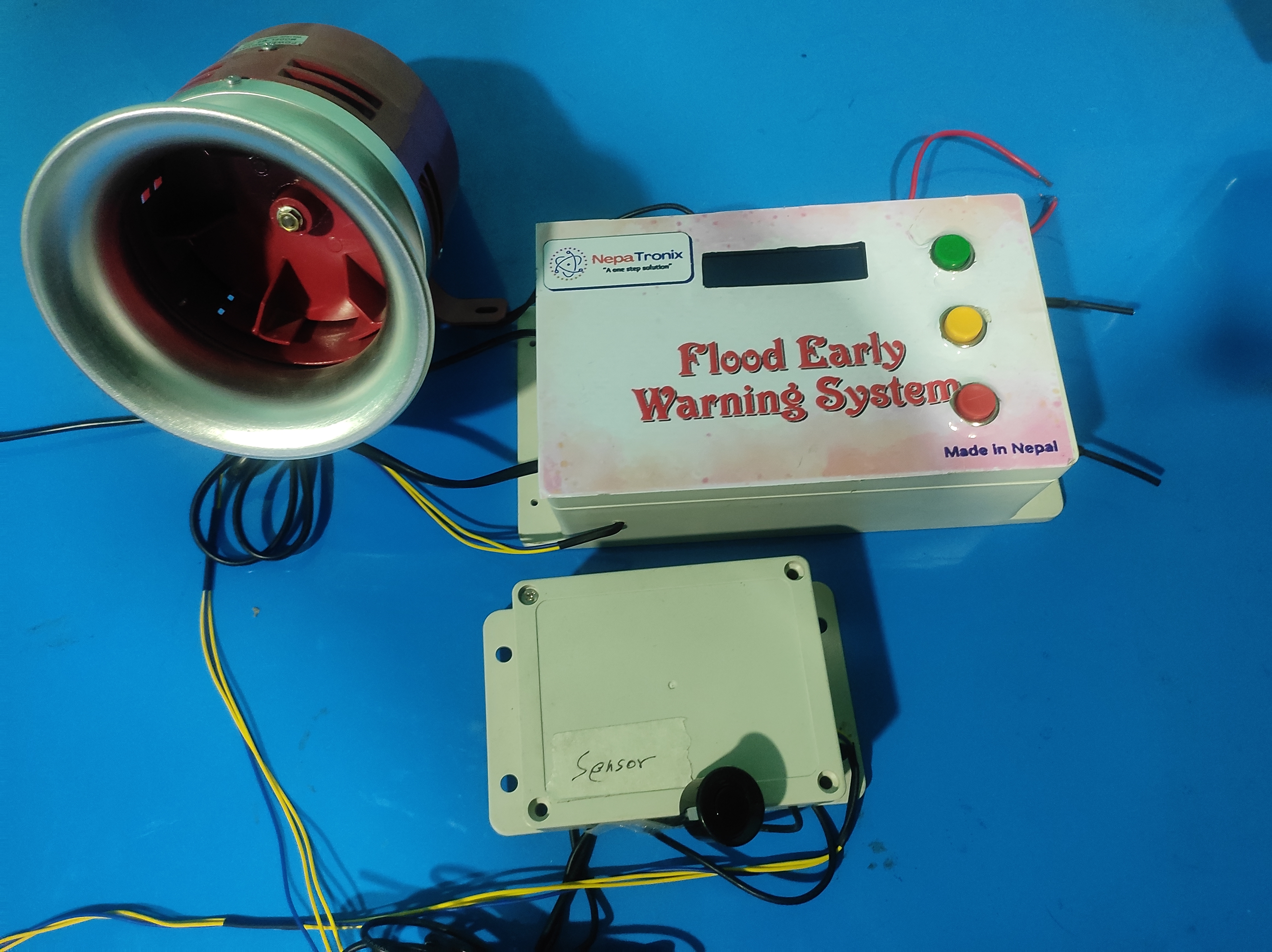 LoRa-Based Flood Early Warning System project illustration