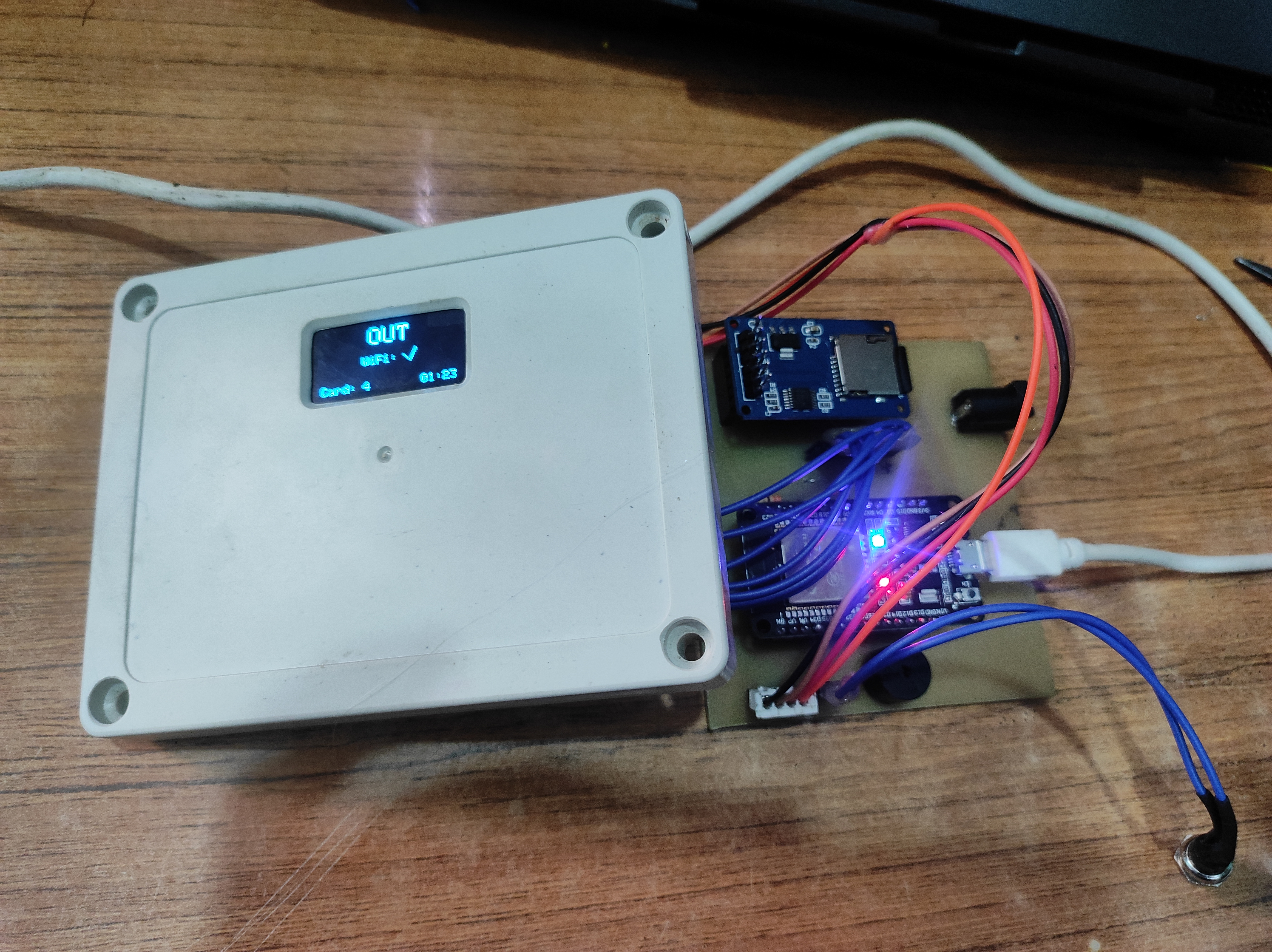 RFID-Based Attendance System project illustration
